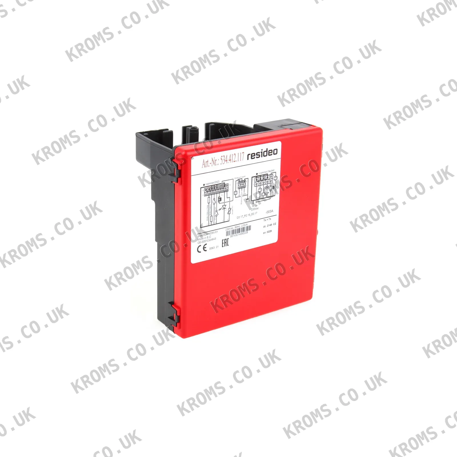 Honeywell Gas boiler control unit S4965CM3035V01U