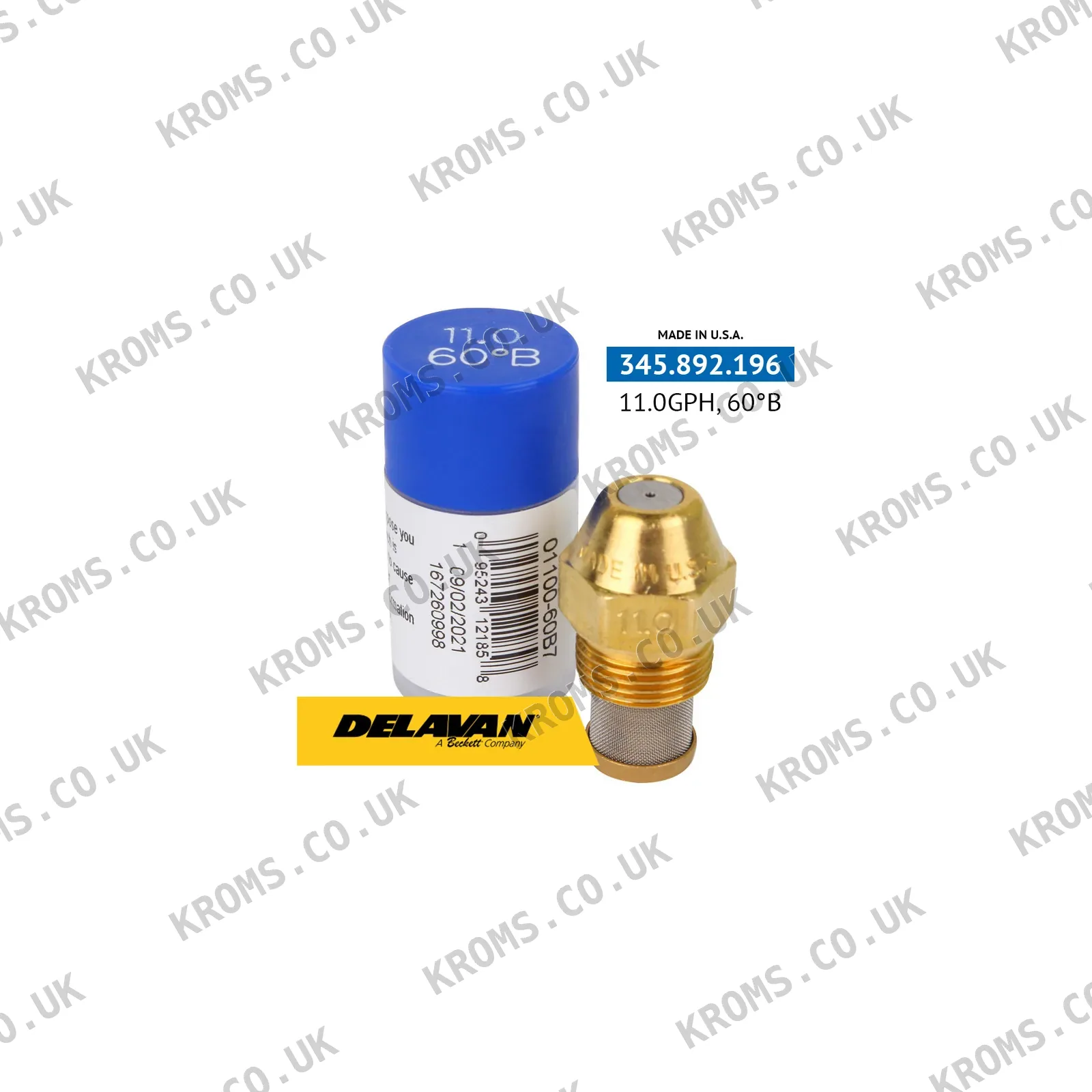 Delavan Oil burner nozzle 01100-60B7