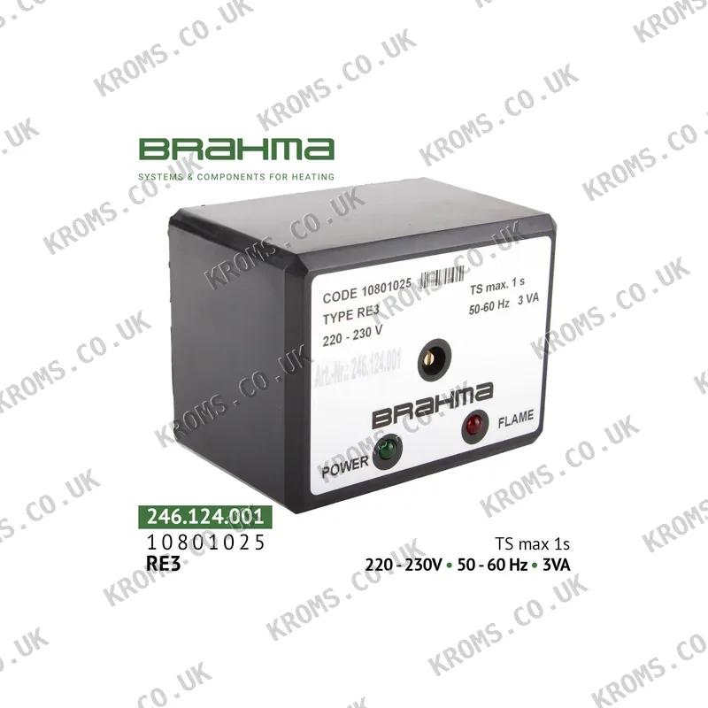 Brahma Flame relay RE3 10801025
