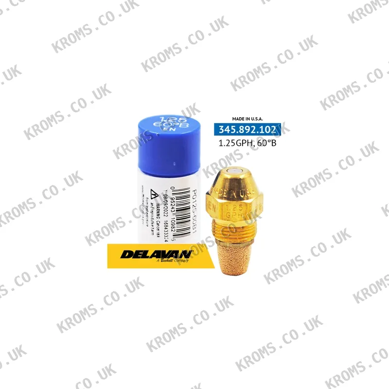 Delavan Oil burner nozzle P0125-60B1