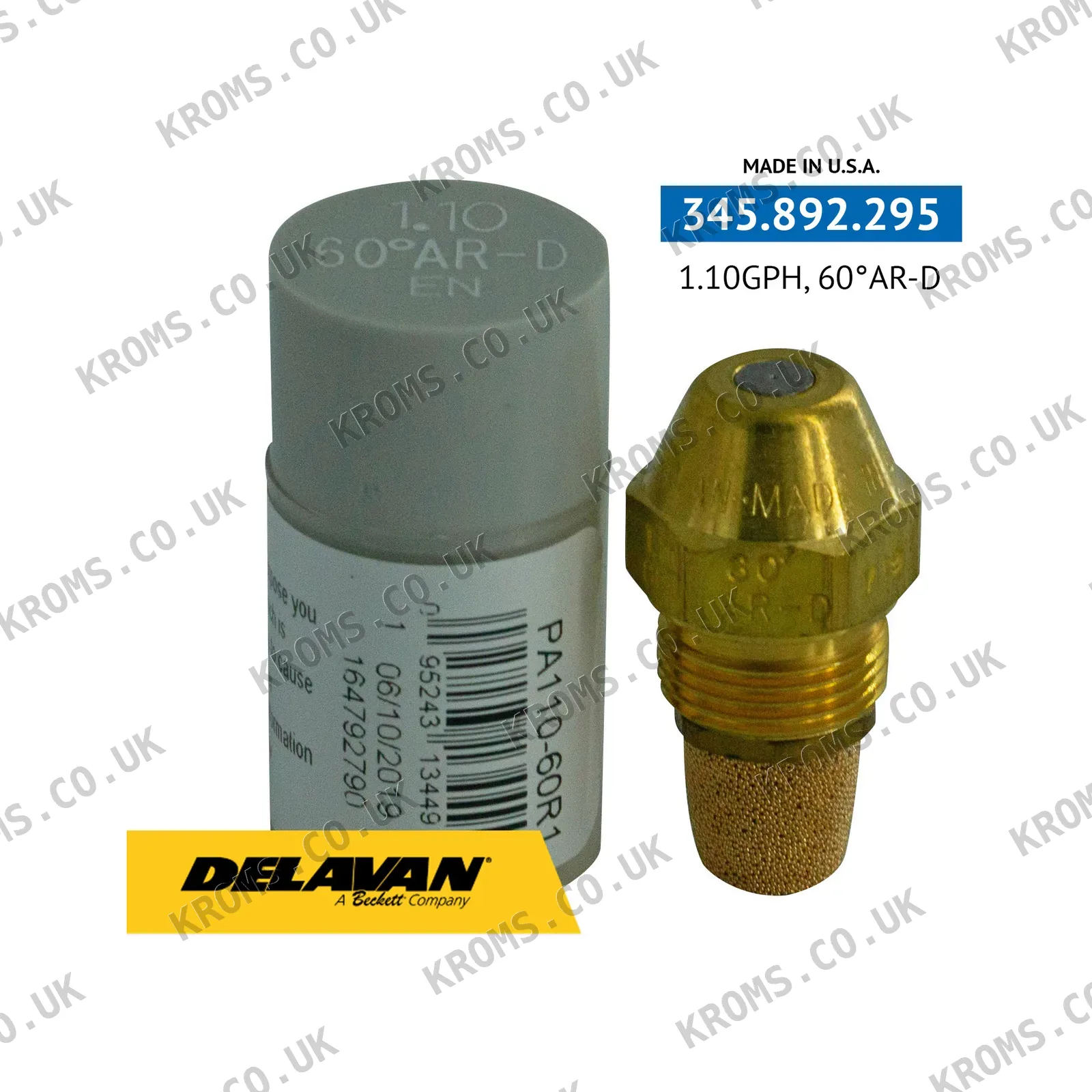 Delavan Oil nozzles PA110-60R1
