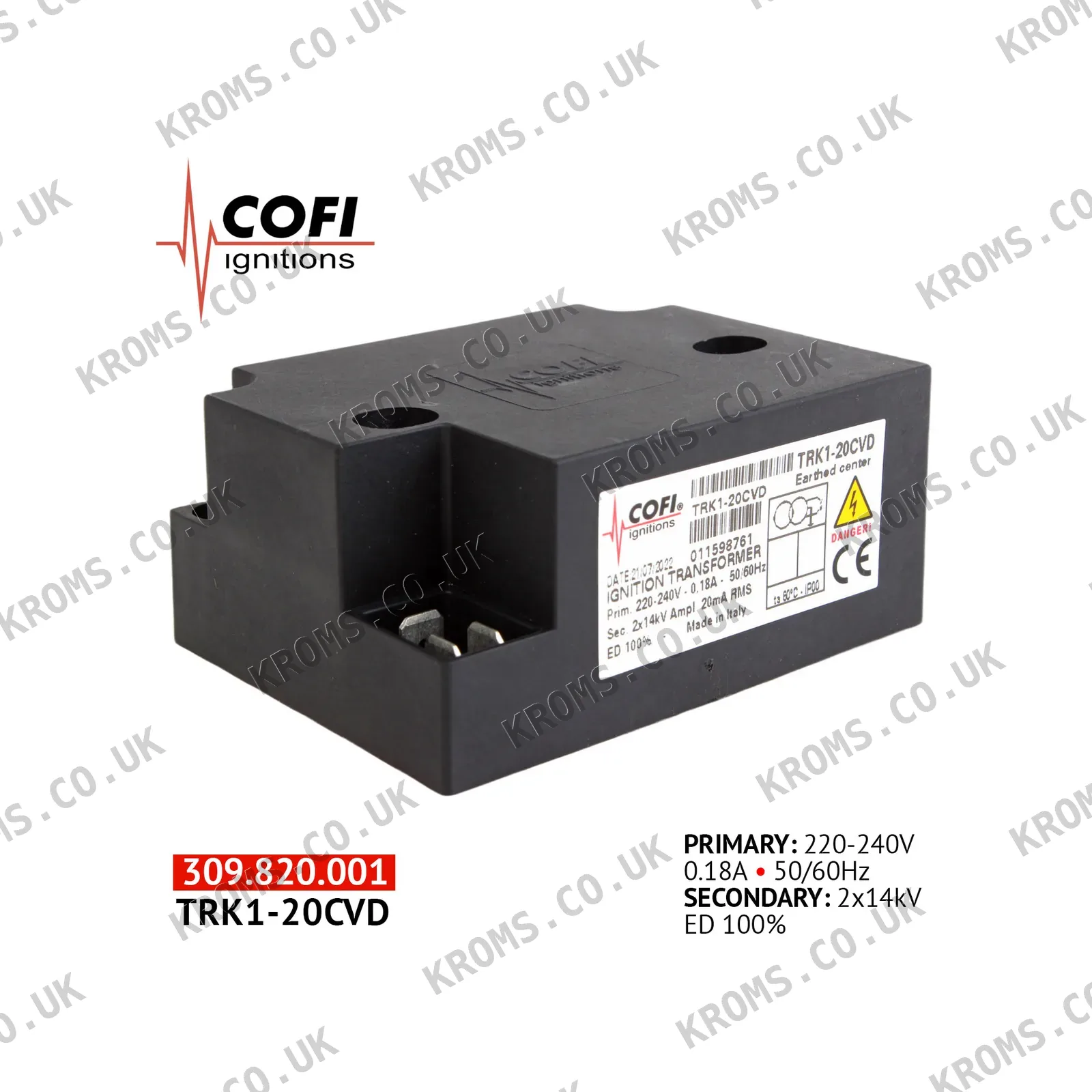 Cofi Ignition transformer TRK1-20CVD