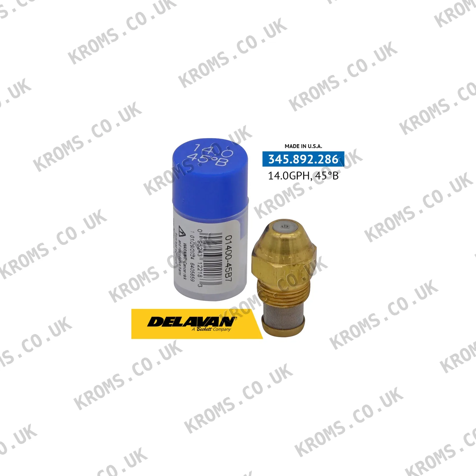 Delavan Oil nozzles 01400-45B7