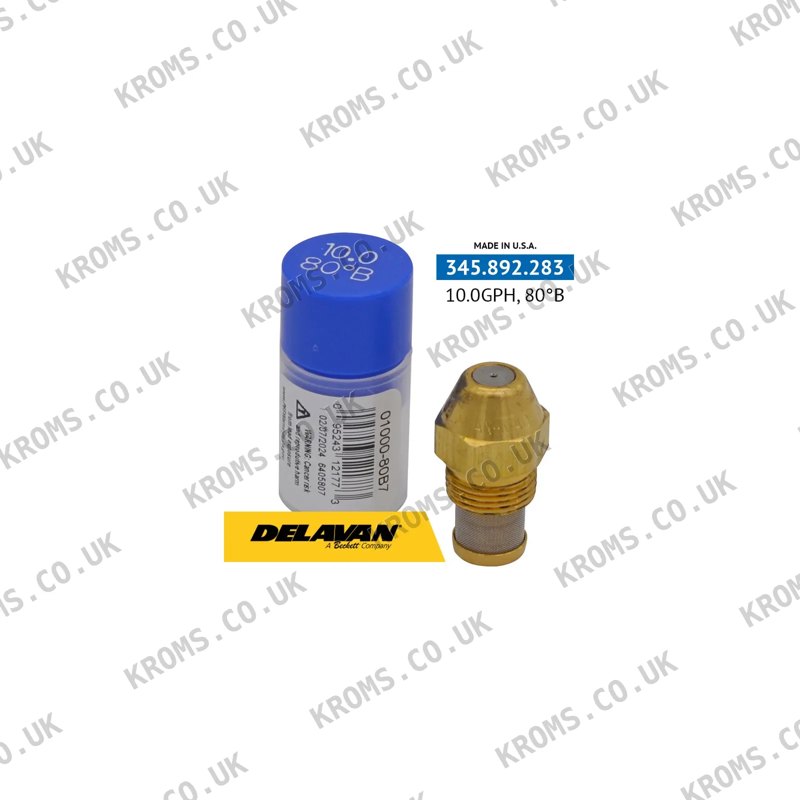 Delavan Oil burner nozzle 01000-80B7