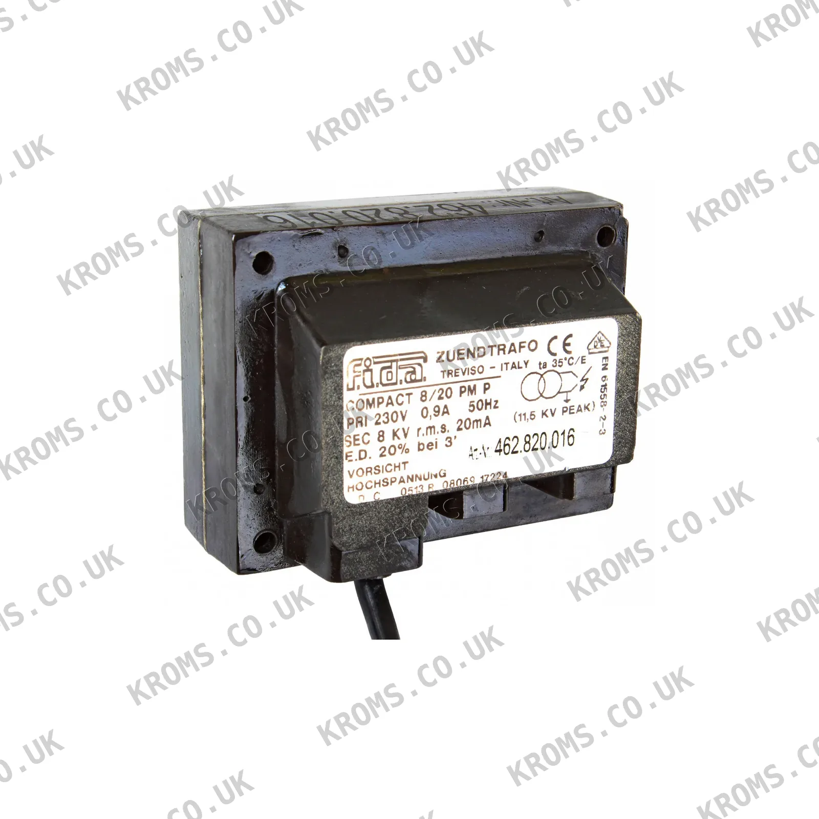 Fida Compact ignition transformer 8/20PM P TF084C02