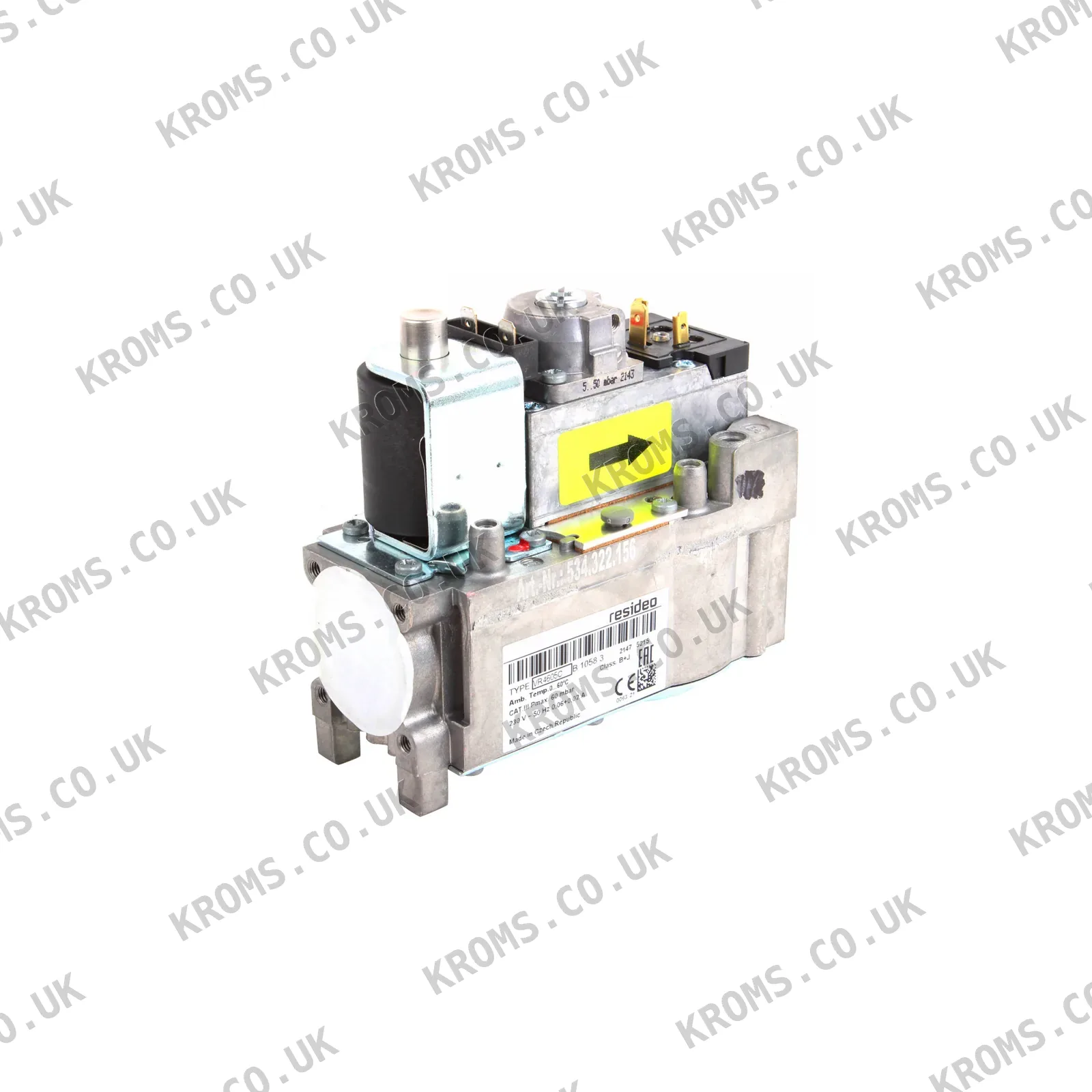 Honeywell Gas solenoid valves VR4605CB1058B
