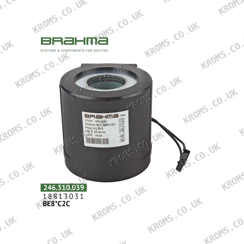 Brahma Solenoid coil BE8*C2C 18813031