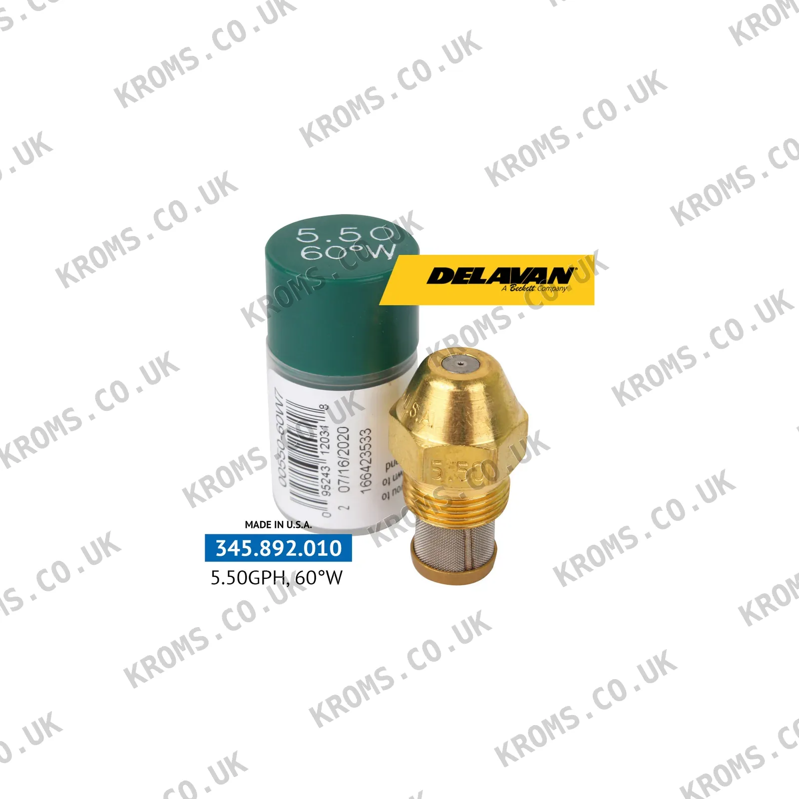 Delavan Oil nozzle 00550-60W7