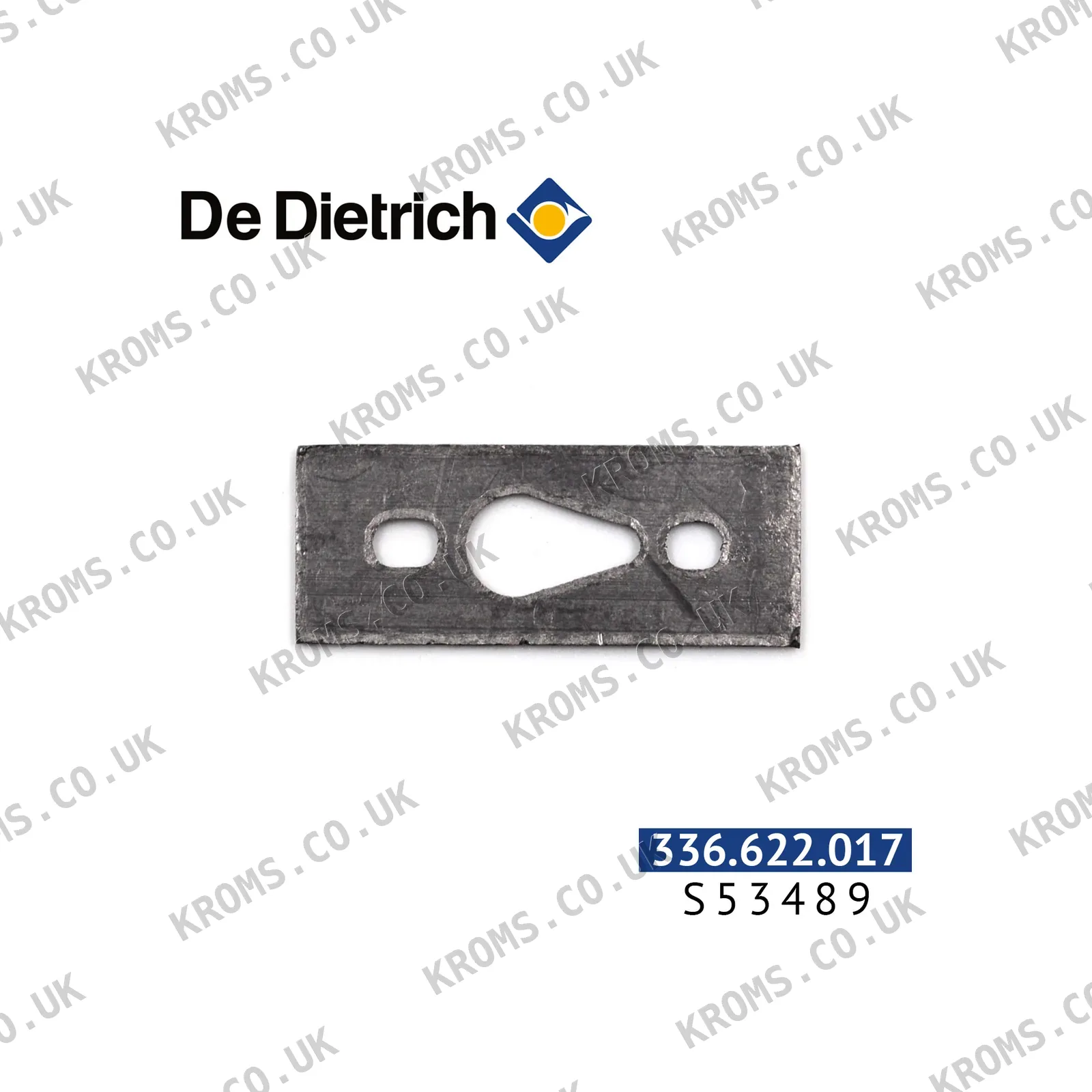 De Dietrich Sealing plate for the ignition electrode S53489