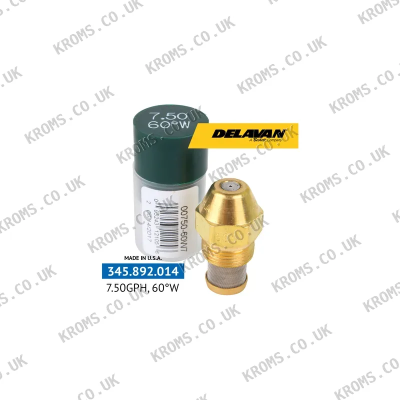 Delavan Oil nozzles 00750-60W7