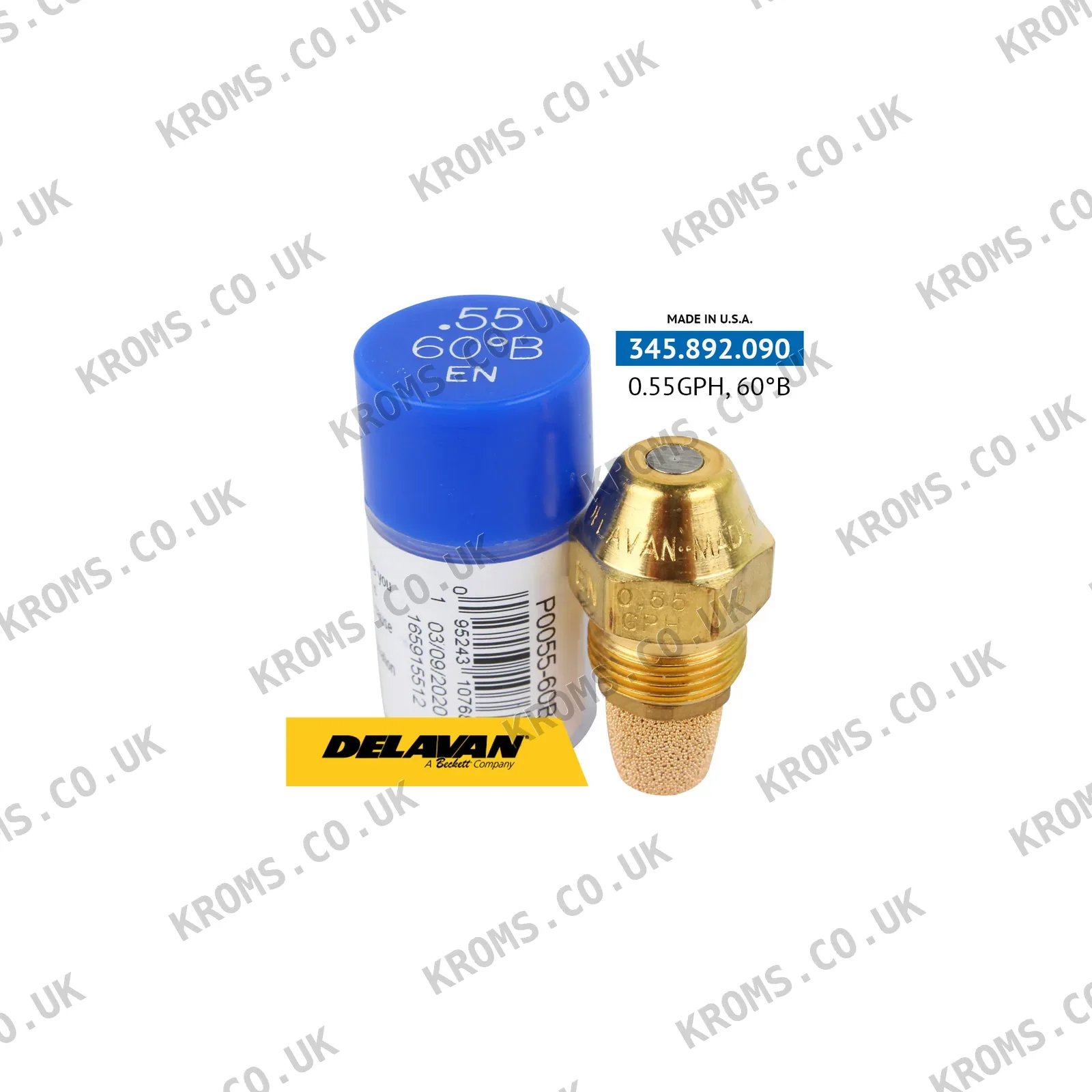 Delavan Oil burner nozzles P0055-60B1