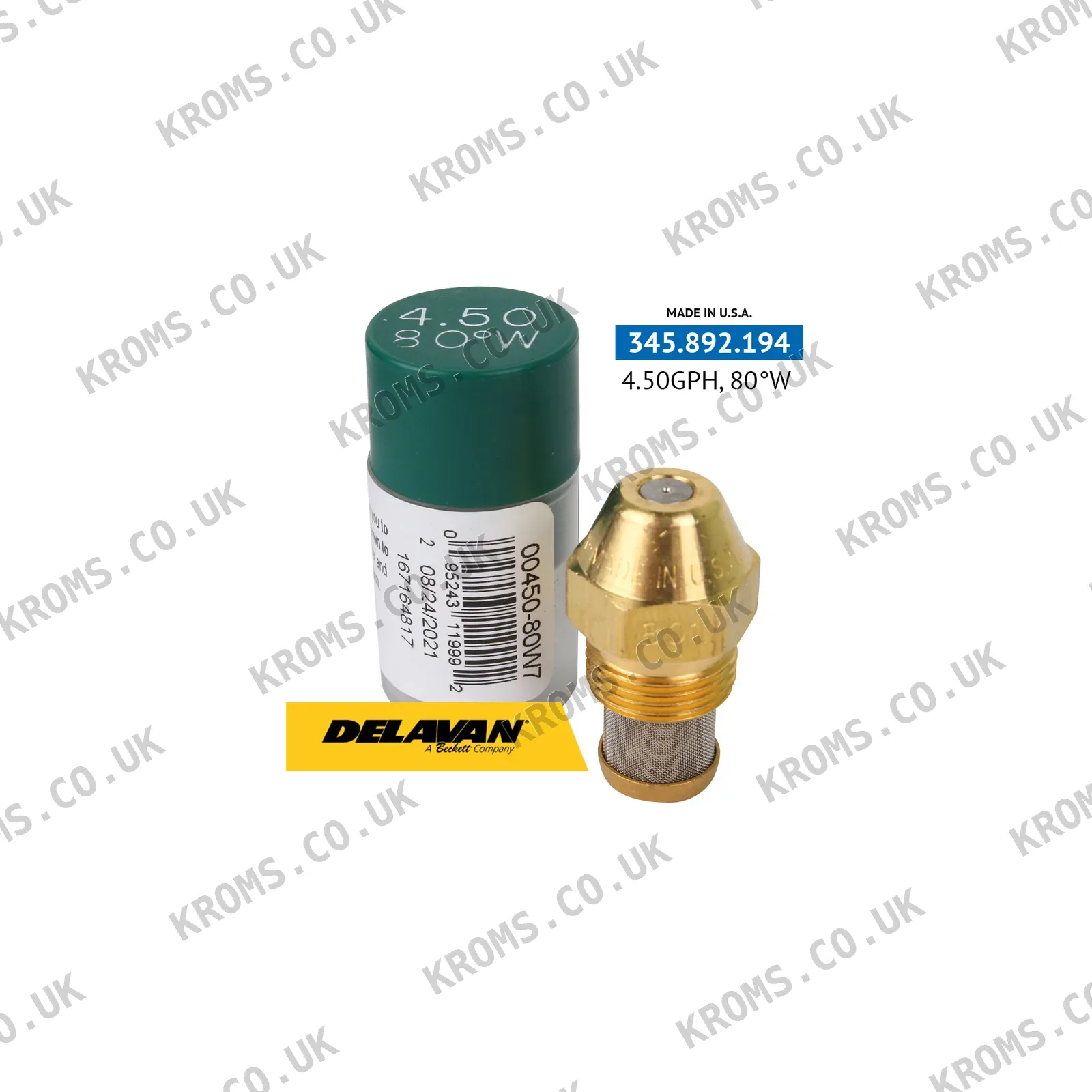 Delavan Oil nozzle 00450-80W7