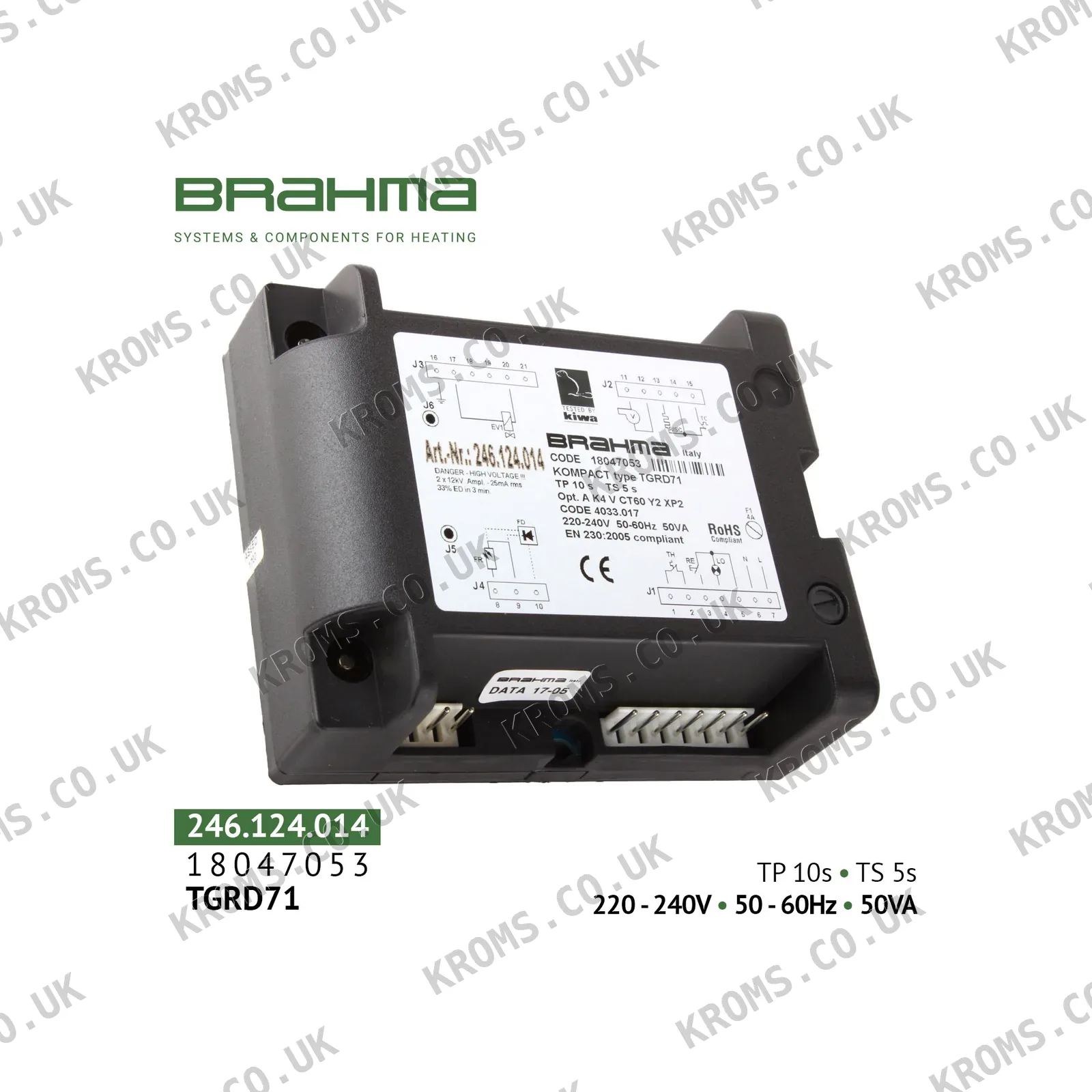 Brahma Control box TGRD71 18047053