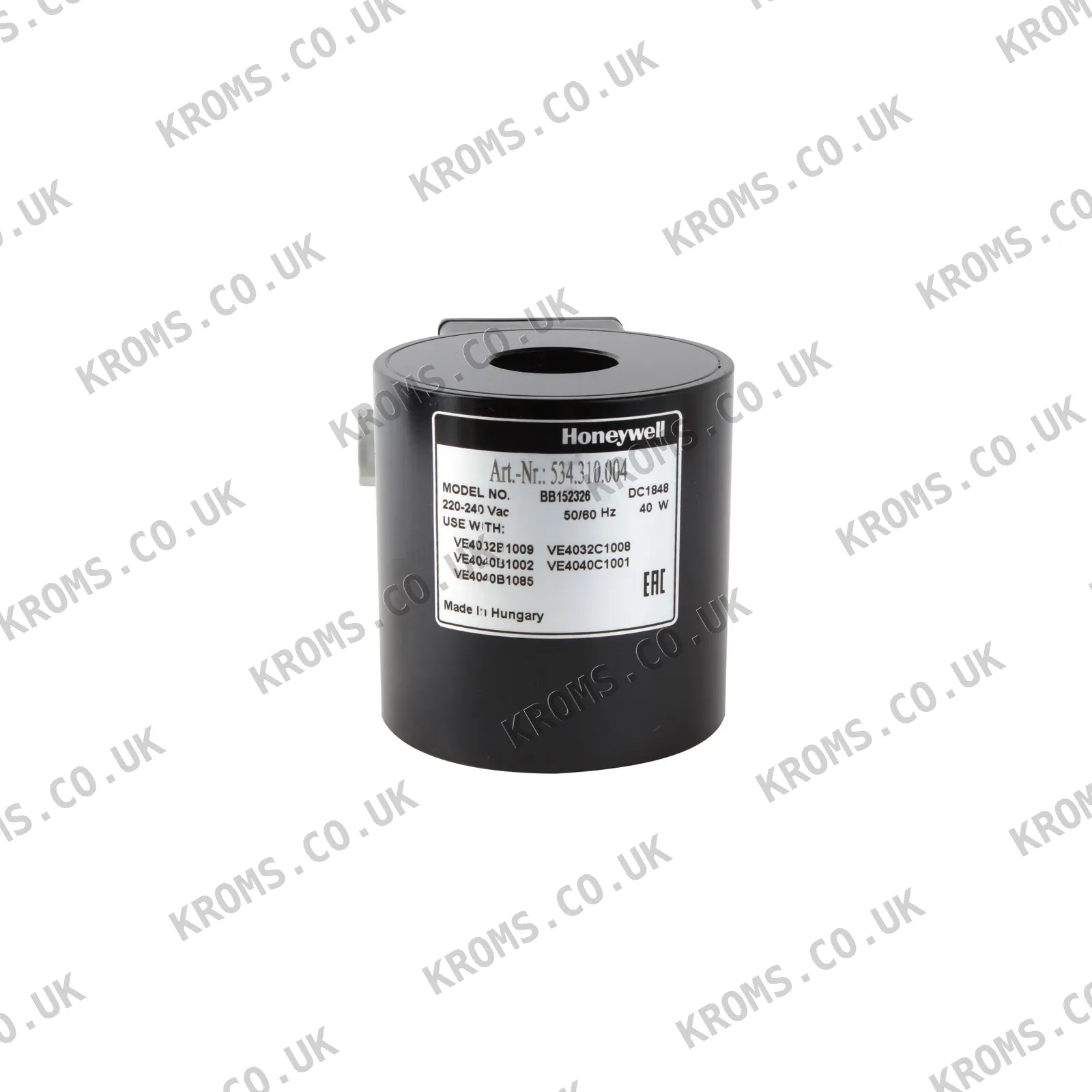 Honeywell Coil for VE4032/4040 valves BB152326
