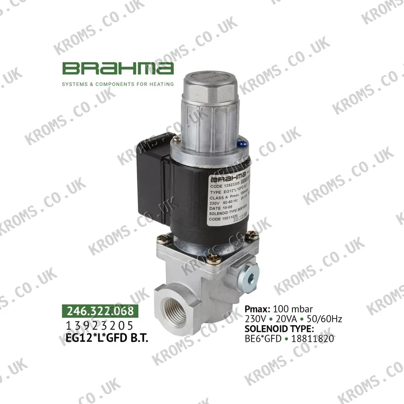 Brahma Gas valve EG12*L*GFD 13923205