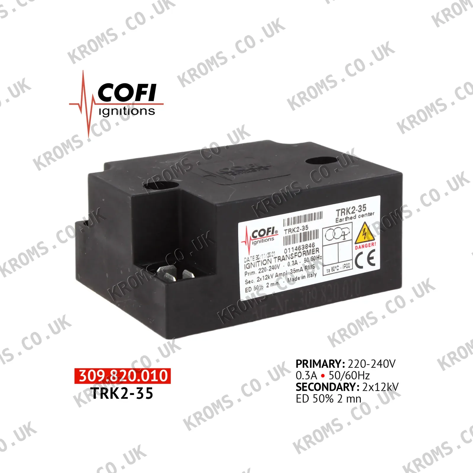 Cofi Ignition transformer TRK2-35