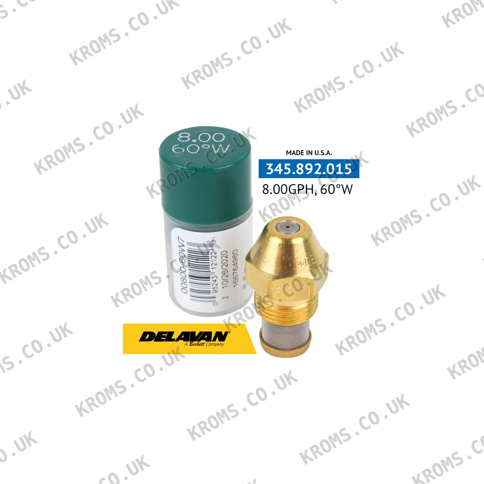 Delavan Oil nozzles 00800-60W7