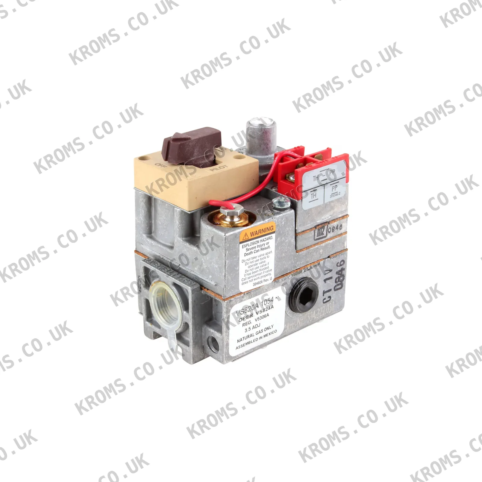 Honeywell Combination gas valve VS820A1054/U