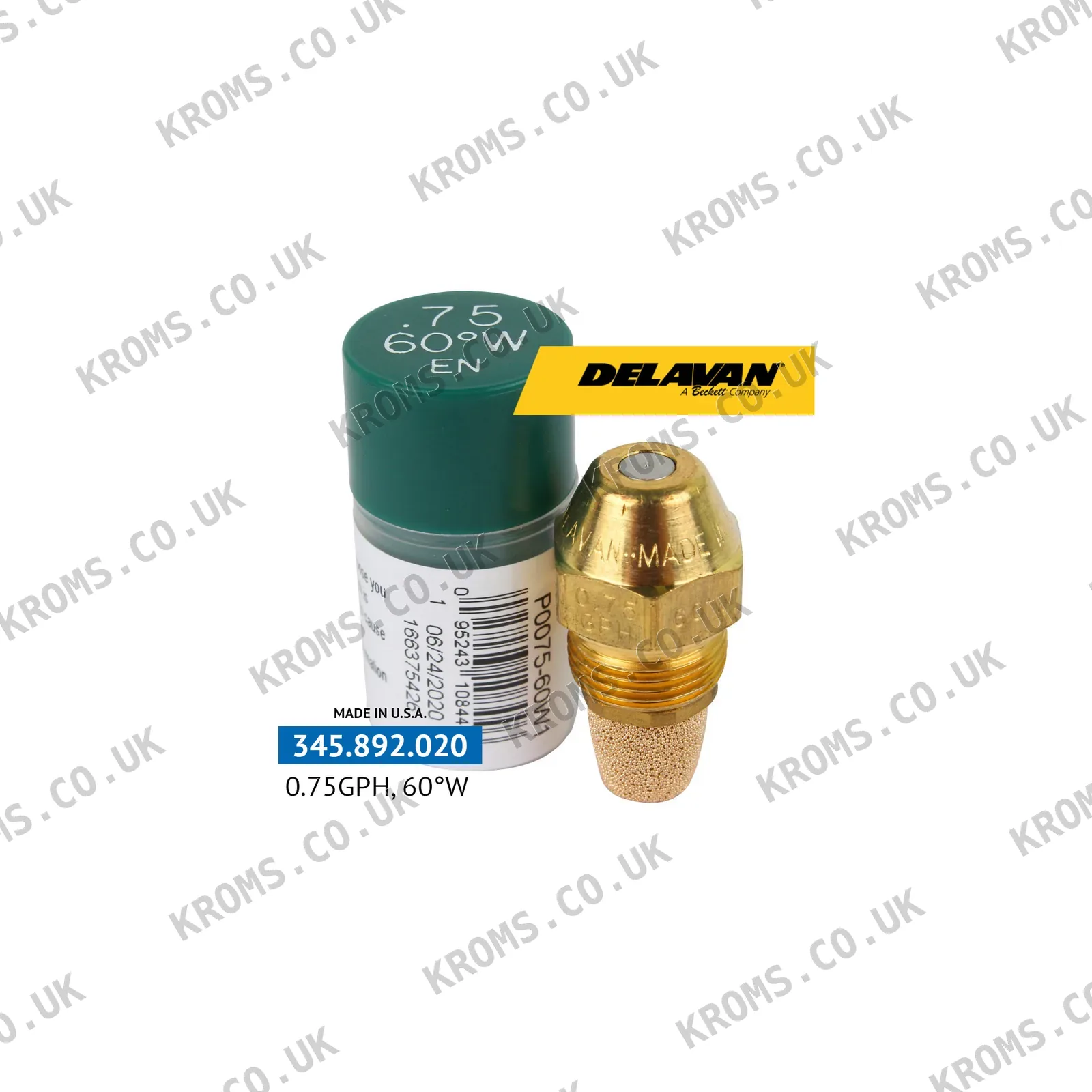 Delavan Oil nozzle P0075-60W1