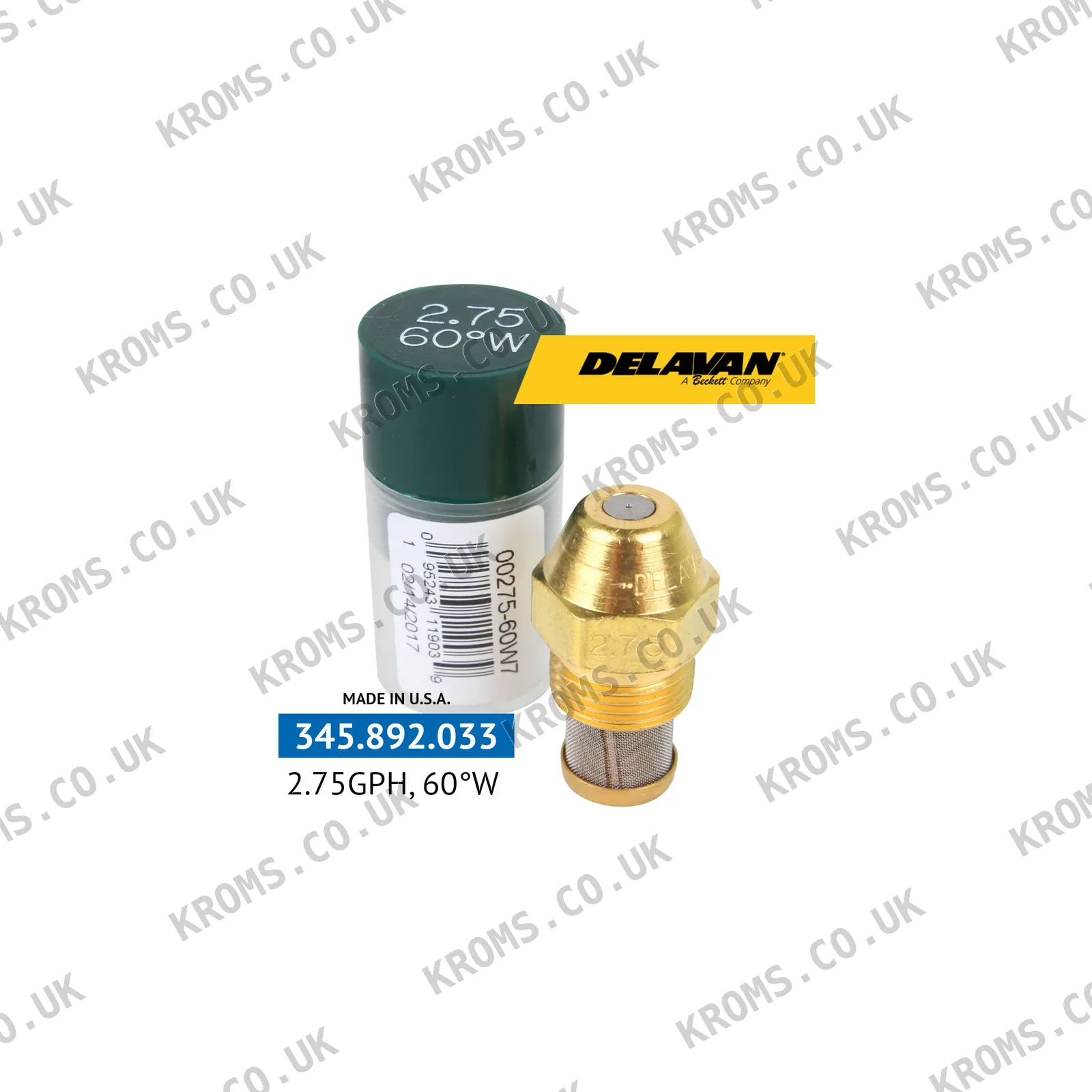 Delavan Oil nozzle 00275-60W7
