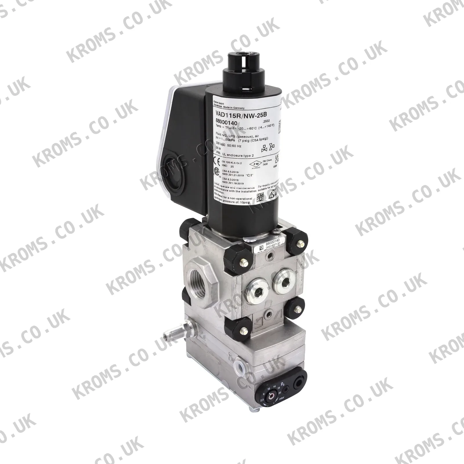 Kromschroder Gas solenoid valve 88000140