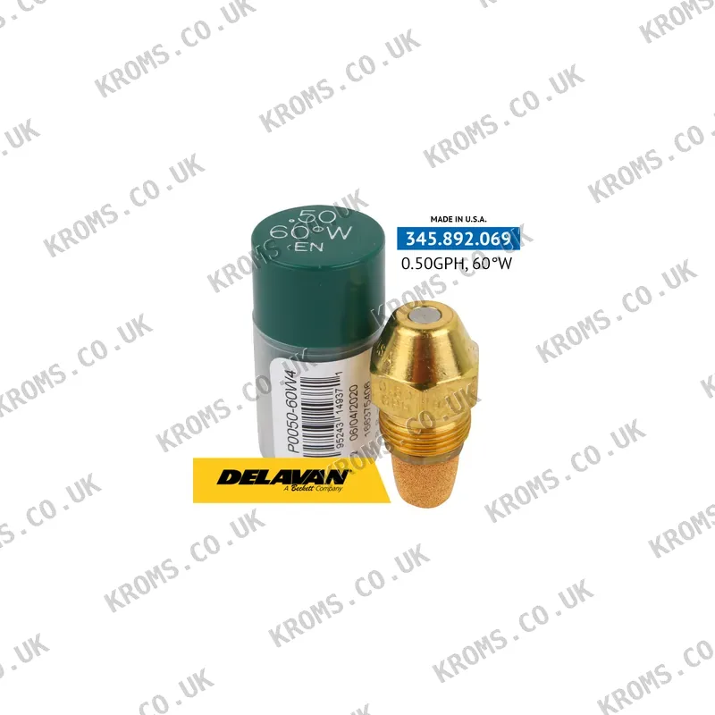 Delavan Oil nozzles P0050-60W4