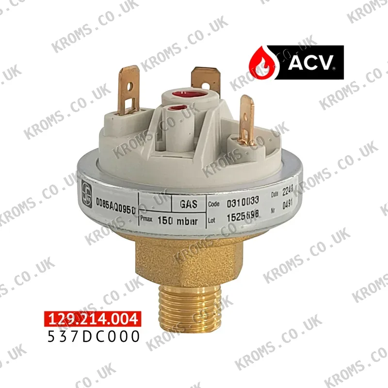 ACV Gas pressure switch 537DC000