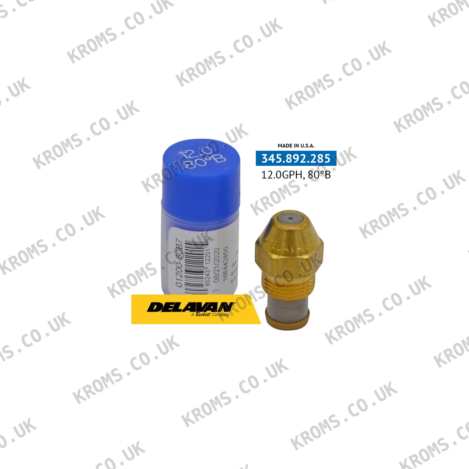 Delavan Oil burner nozzles 01200-80B7