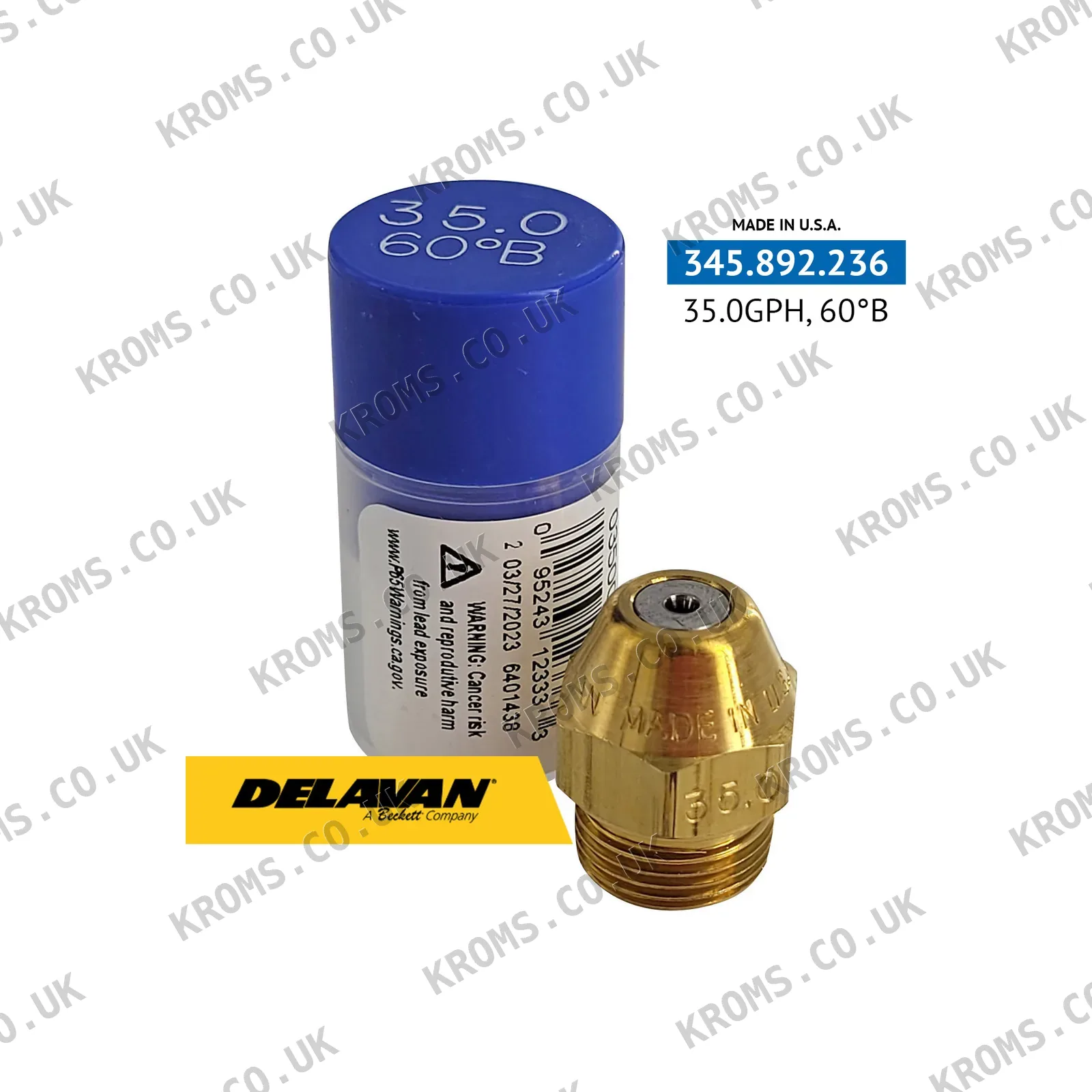 Delavan Oil nozzle 03500-60B0