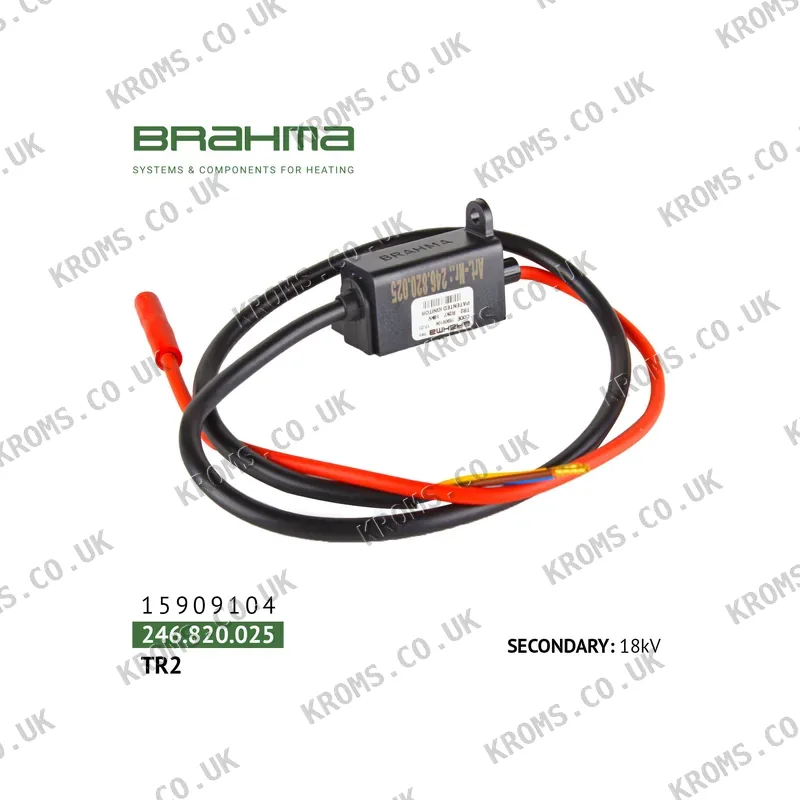 Brahma Ignition transformer TR2/A 15909104