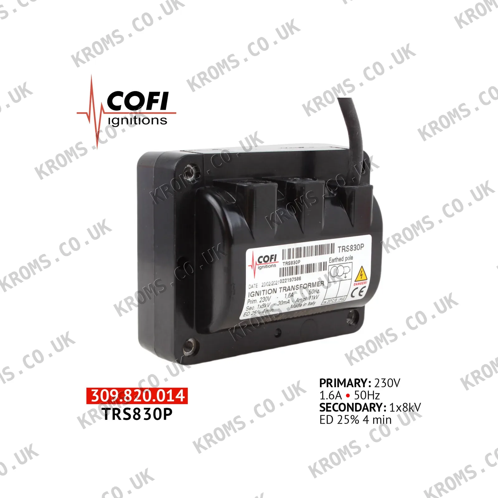 Cofi Ignition transformer TRS830P