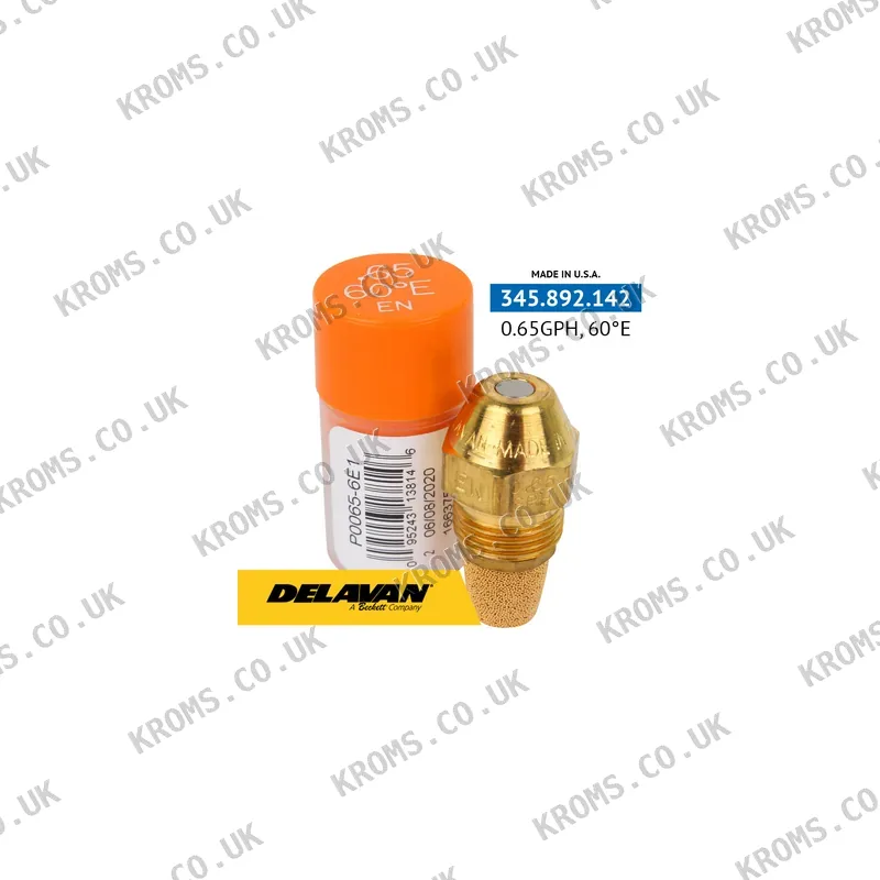 Delavan Oil burner nozzle P0065-60E1