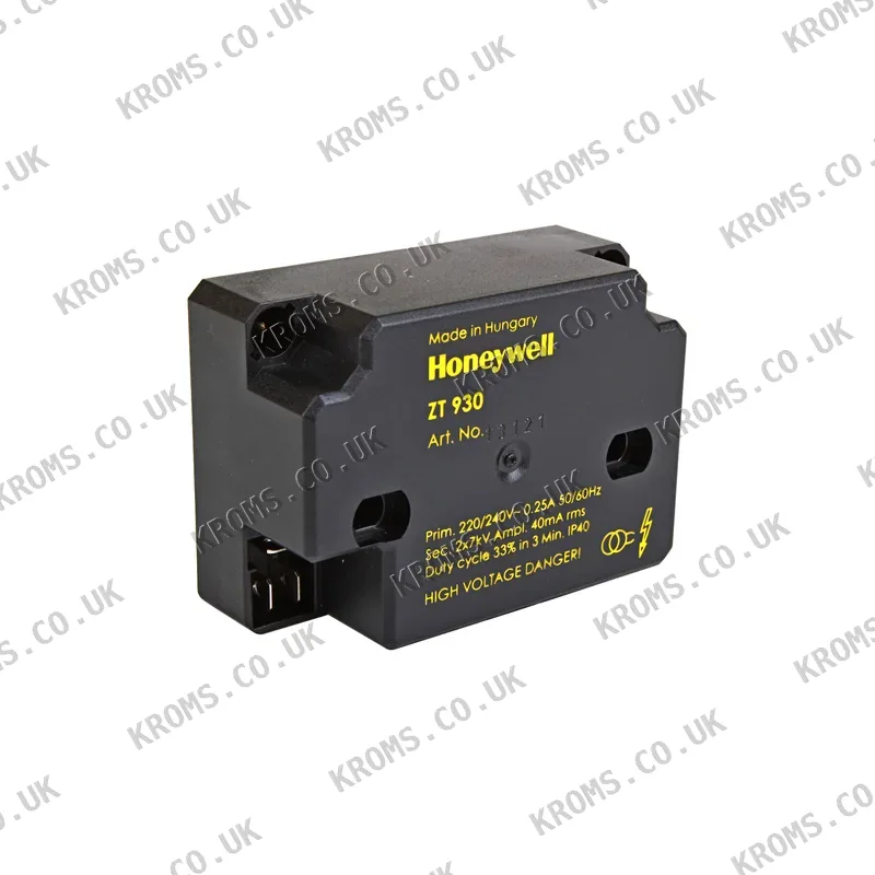 Honeywell Ignition transformer ZT930 1MM 13121