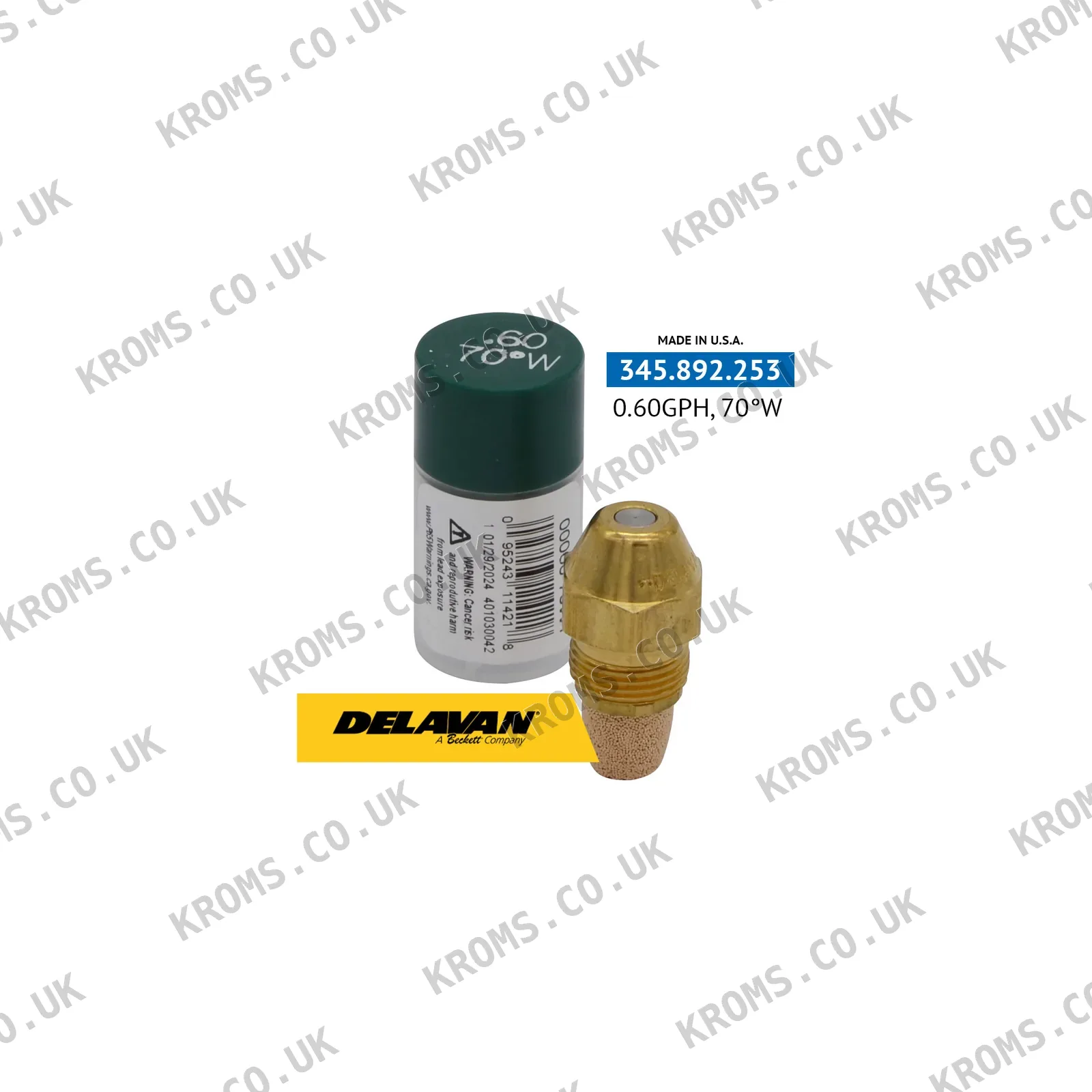 Delavan Oil nozzles 00060-70W1
