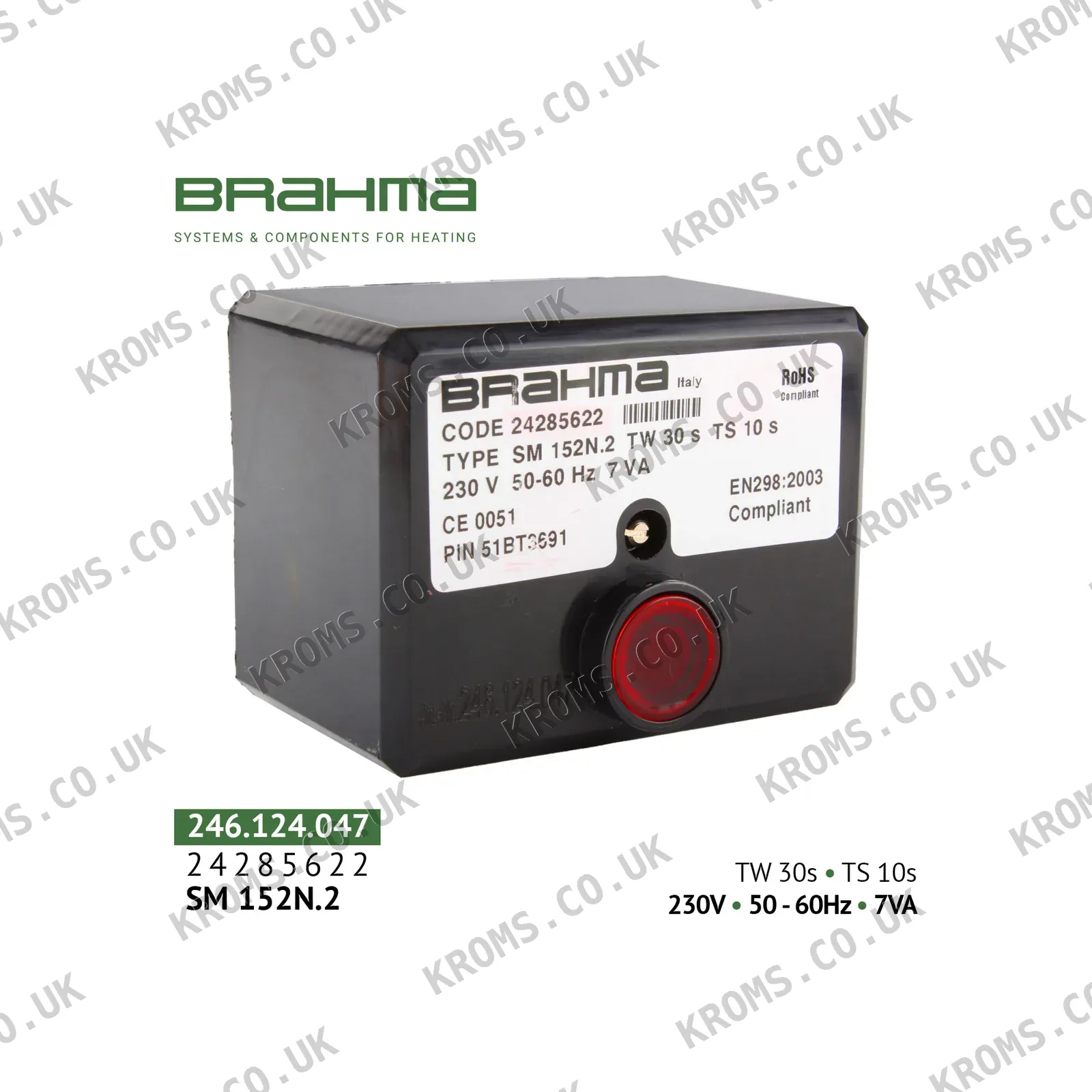 Brahma Control box SM152N.2 24285622