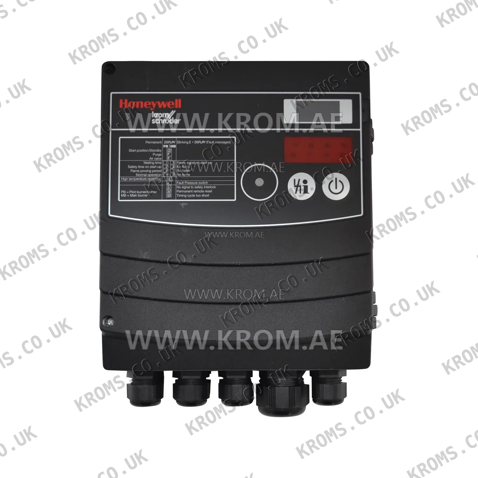Kromschroder Burner control unit BCU460W3P2C0D1000K1E0-/LM400WF3O0E0- 88683322
