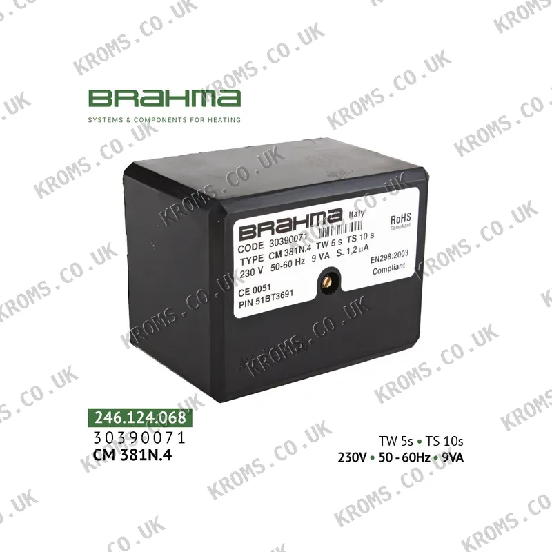 Brahma Control box CM381N.4 30390071