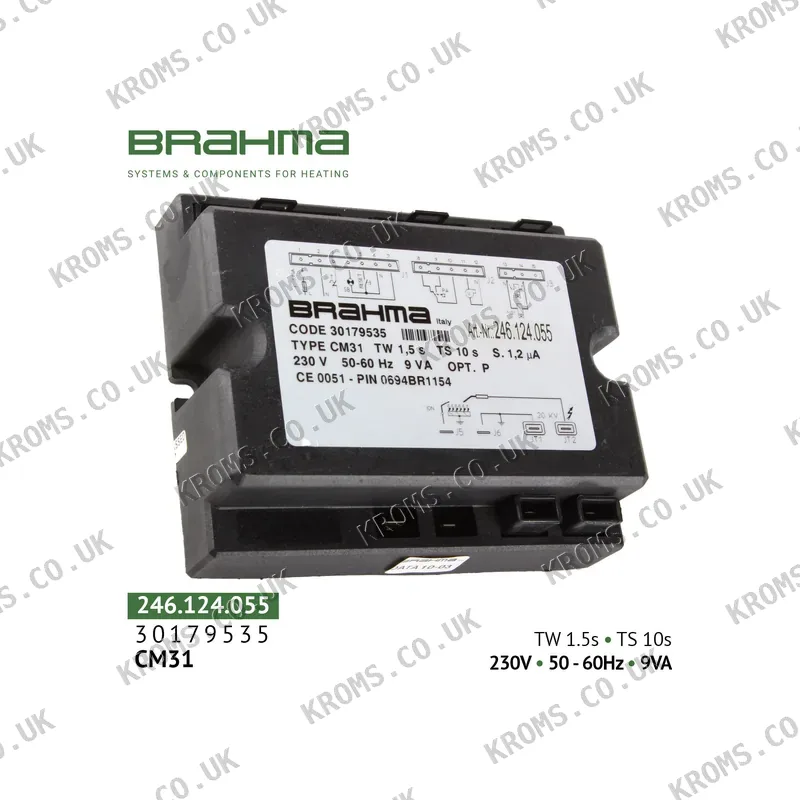 Brahma Burner control unit CM31 30179535