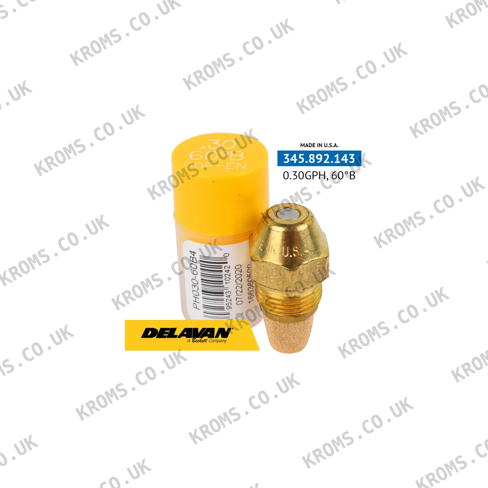 Delavan Oil nozzle PH030-60B4