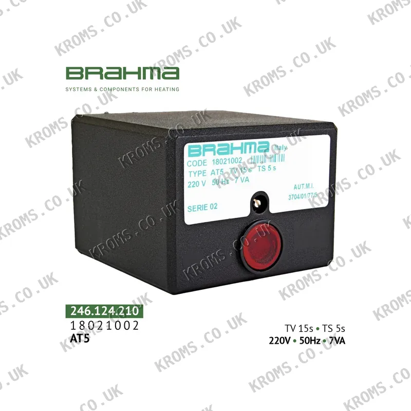 Brahma Burner control unit AT5 18021002