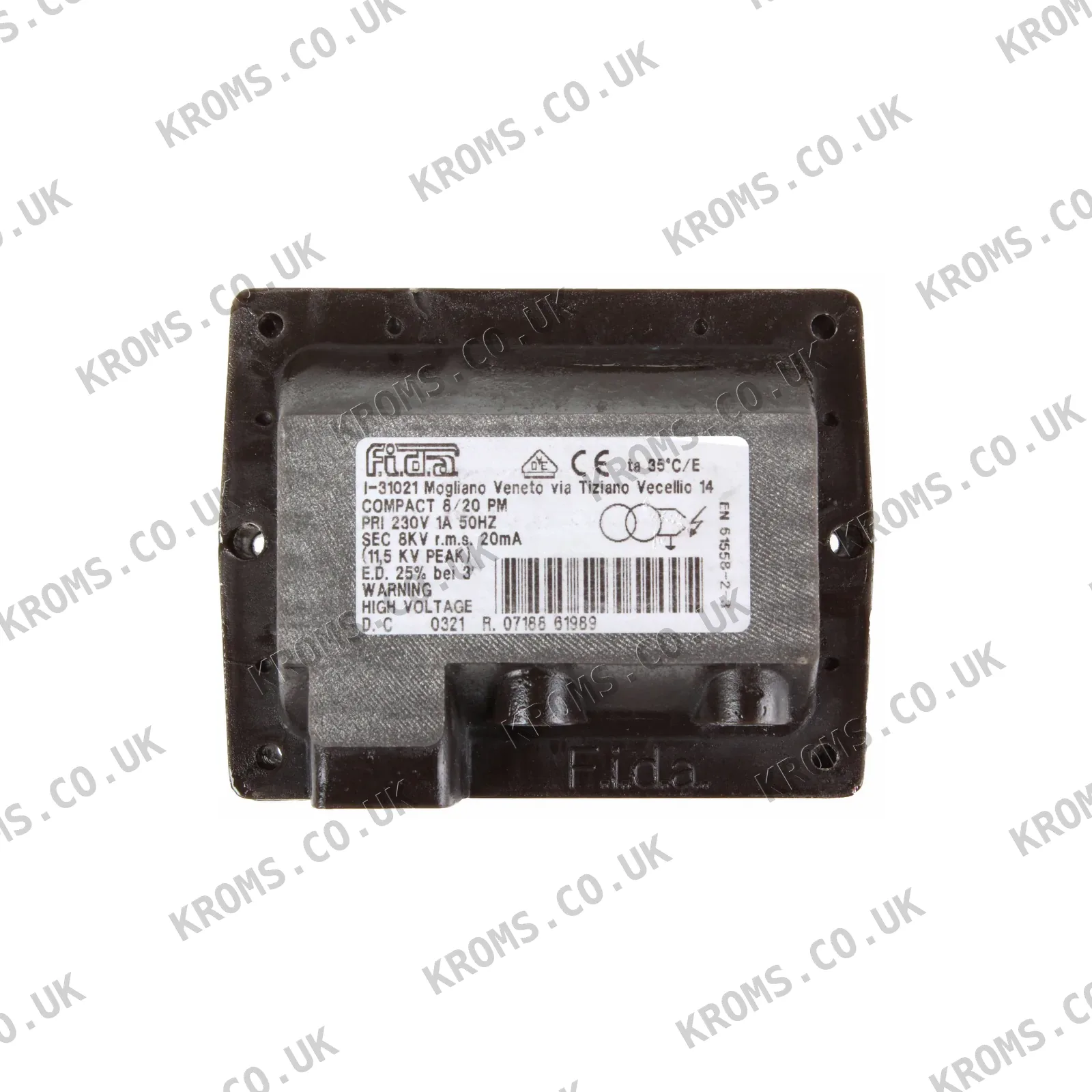 Fida Compact ignition transformer TE084D