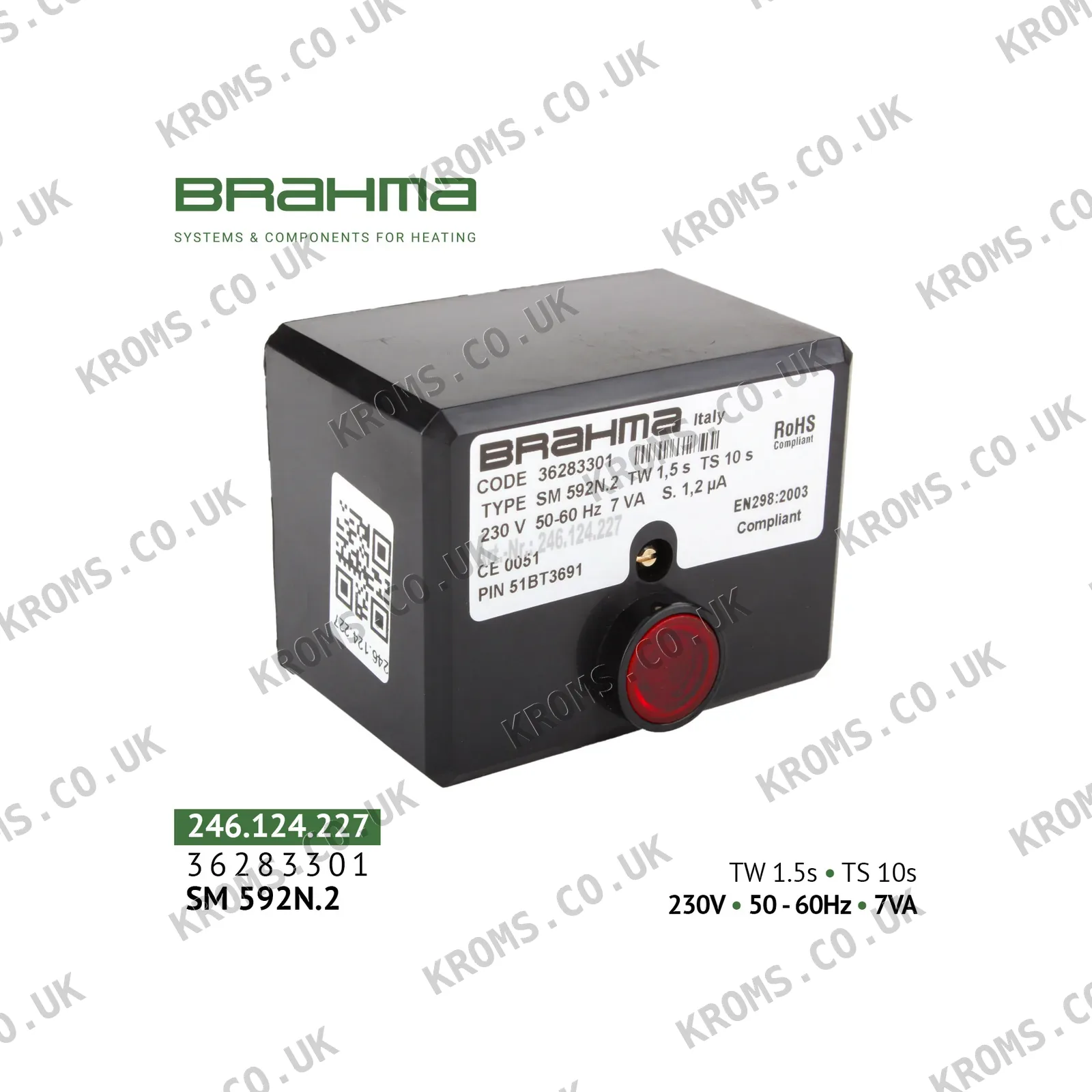 Brahma Control box SM592N.2 36283301