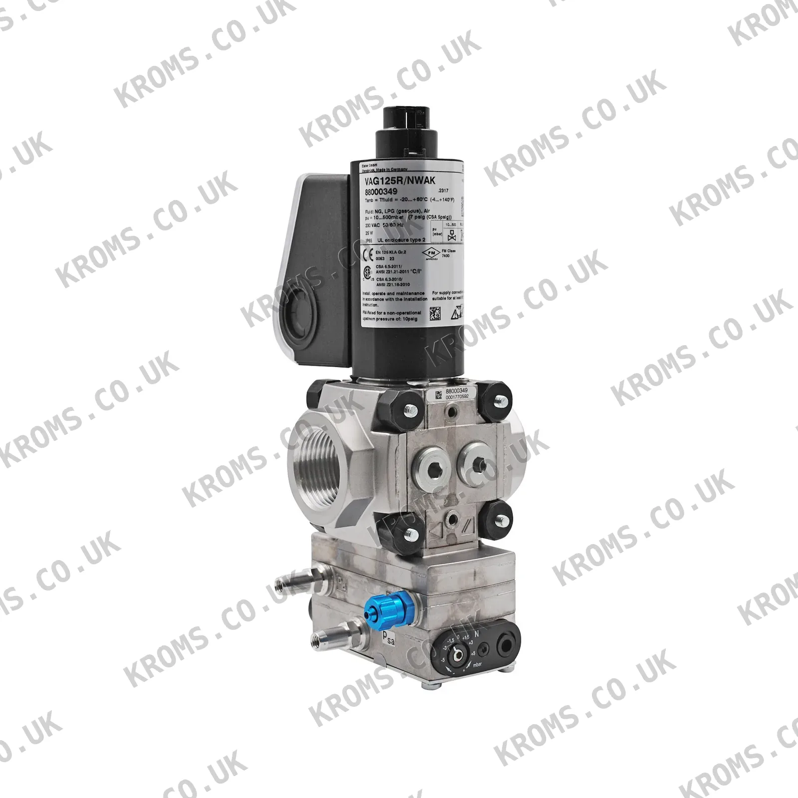 Kromschroder Air/gas ratio control VAG125R/NWAK 88000349