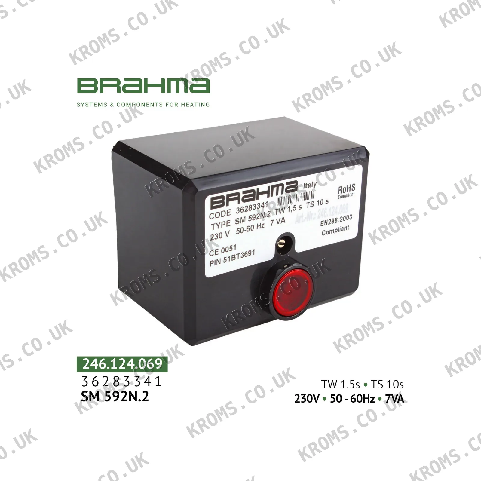 Brahma Control box SM592N.2 36283341