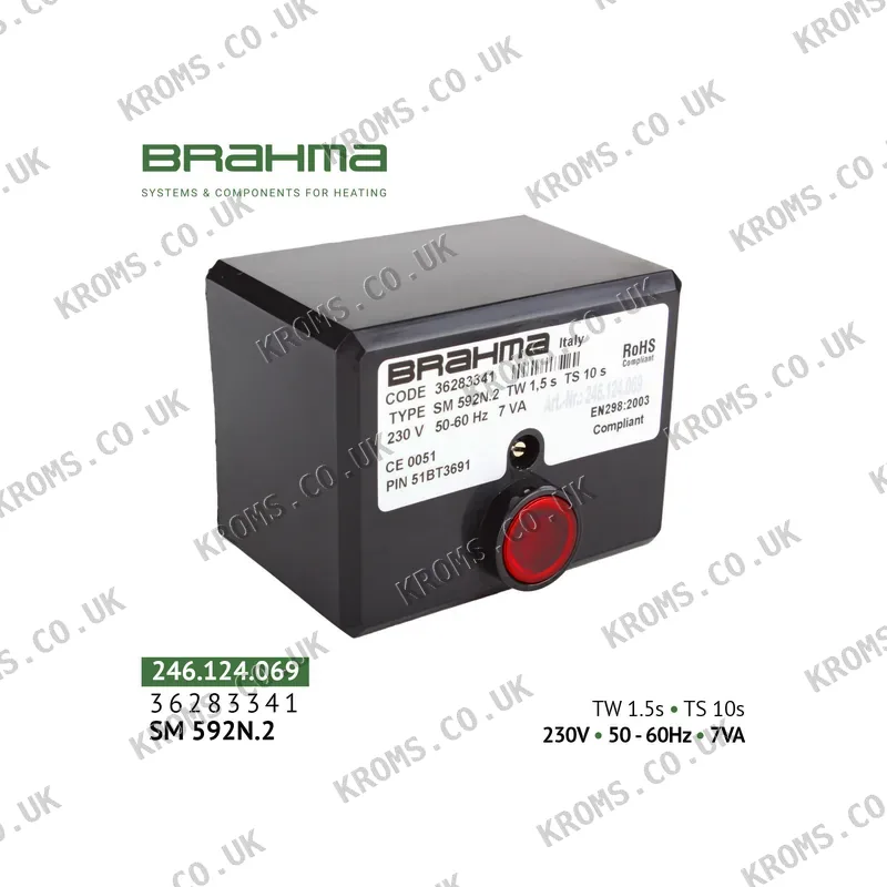 Brahma Control box SM592N.2 36283341