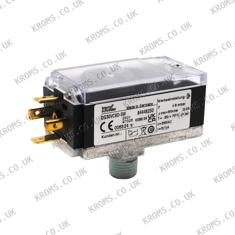 Kromschroder Gas pressure switch DG30VC8D-5W 84448250