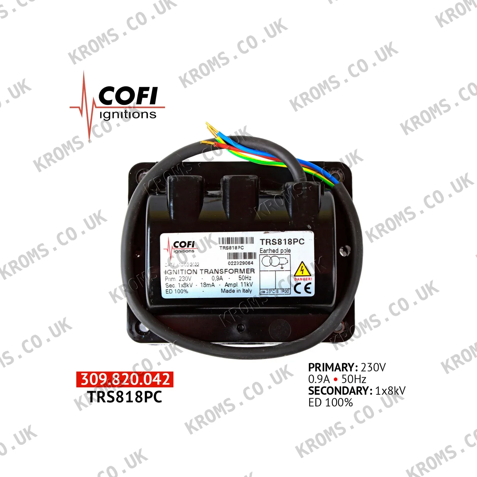 Cofi Ignition transformer TRS818PC