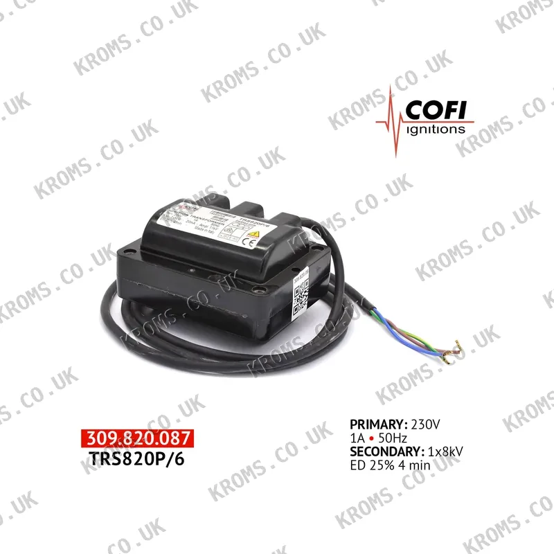 Cofi Ignition transformer TRS820P/6