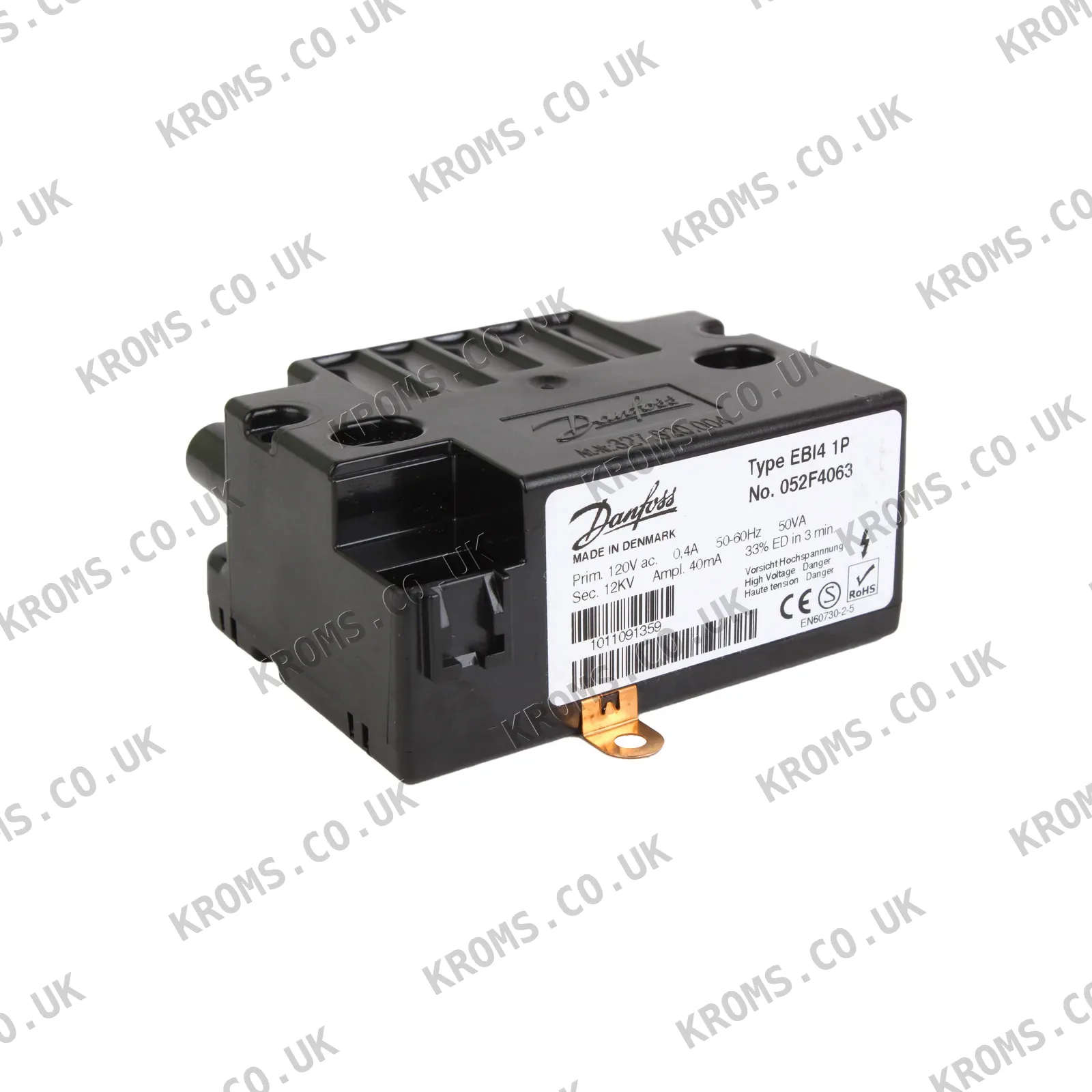 Danfoss Ignition transformer EBI4 1P 052F4063