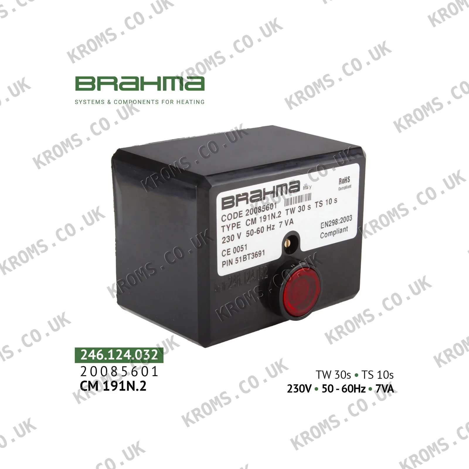 Brahma Control box CM191N.2 20085601